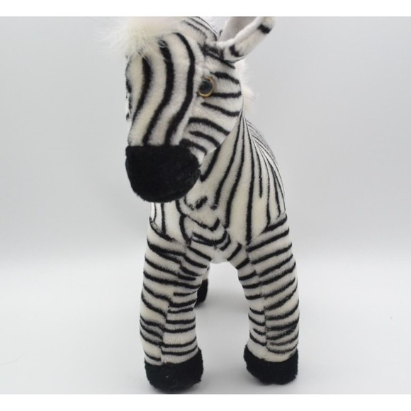 Plushland | Toys | Plushland Zebra Plush Stuffed Animal Toy 5 Wildlife ...